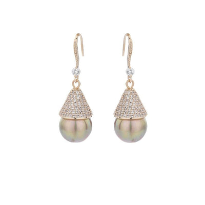 Minaki Pearl Drop Earrings - Minaki