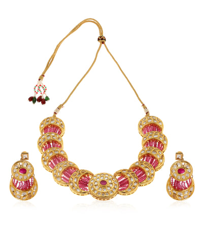 Minaki Pushp Kundan Set - Minaki
