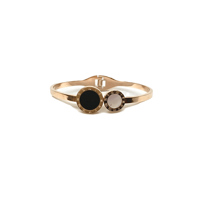 Minaki Rose Gold Plated Contemporary Bracelet - Minaki