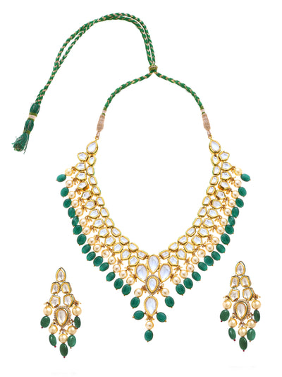 Minaki Rukmani Kundan Necklace - Minaki
