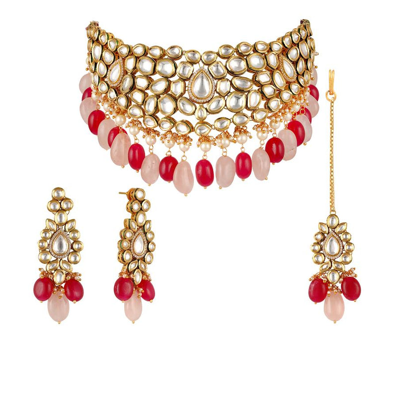 Minaki Sana Bridal Kundan Set - Minaki