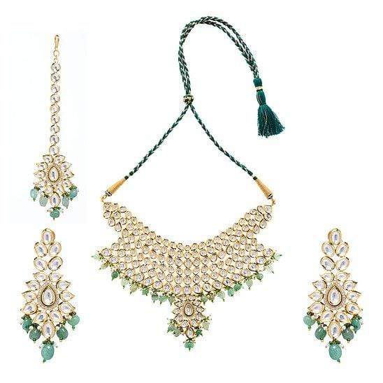 Minaki Suave Choker Kundan Set - Minaki