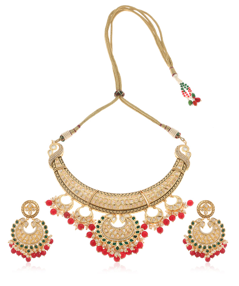 Minaki Sukriti Kundan Set - Utsav Collection - Minaki