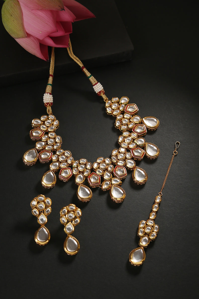 Minaki Suri Kundan Set - Minaki