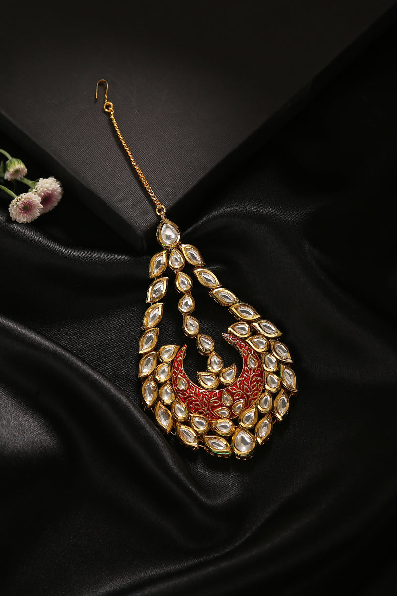 Surkh Kundan Teeka - Minaki