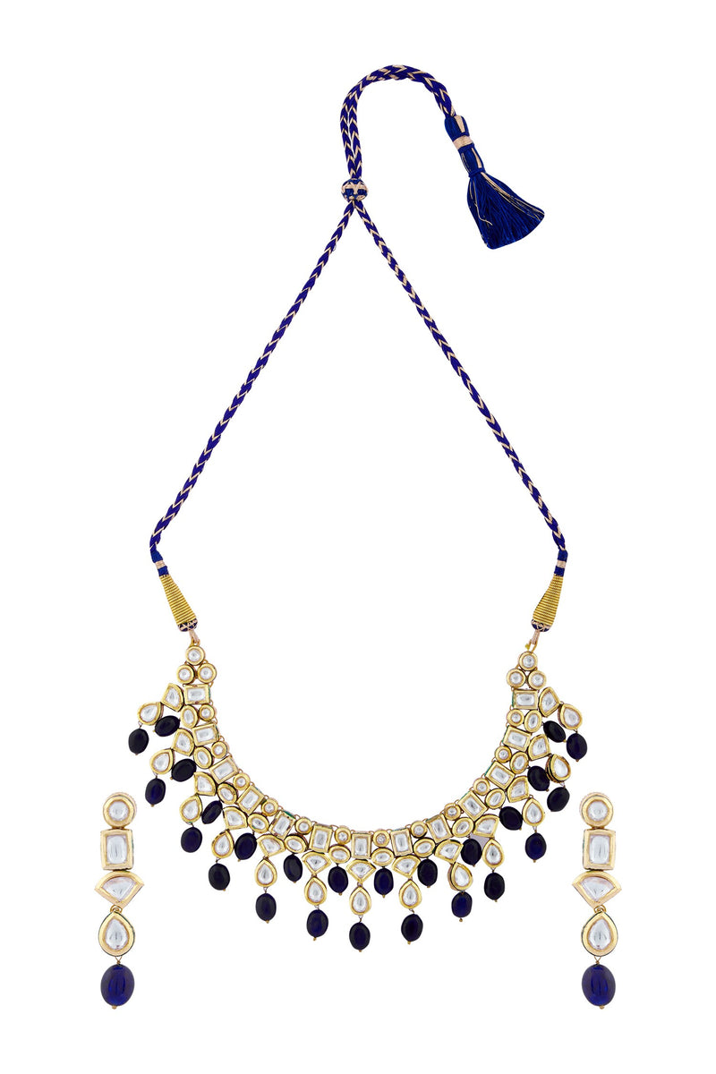 Nilakshi Kundan Set - Minaki