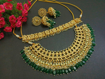 Minaki Zara Kundan Set - Minaki