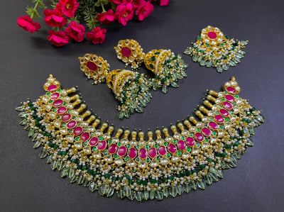 Minaki Zeenat Kundan Set - Minaki
