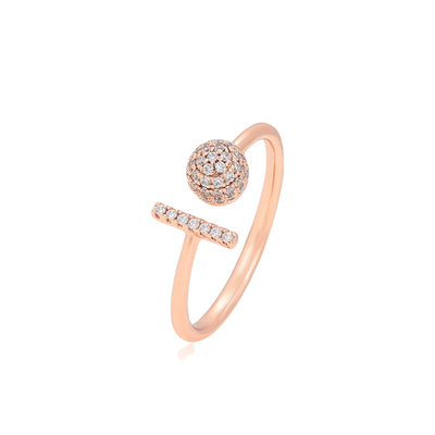 Minaki Zircon Ball Ring - Minaki
